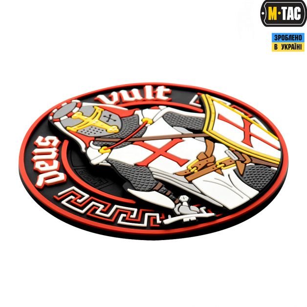 M-Tac нашивка Deus Vult 3D ПВХ