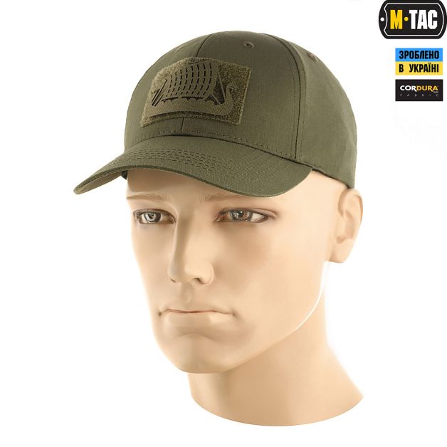M-Tac нашивка Драккар сквозная Laser Cut Ranger Green