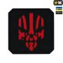 M-Tac нашивка Месник Laser Cut Black/Red