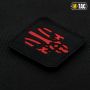 M-Tac нашивка Месник Laser Cut Black/Red