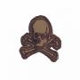 M-Tac нашивка Old Skull койот