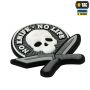M-Tac нашивка No Knife - No Life 3D ПВХ