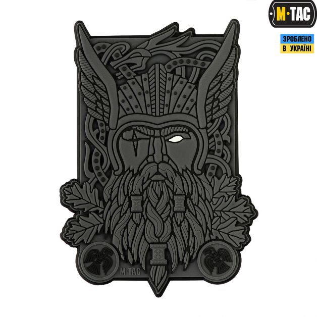 M-Tac нашивка Odin 3D PVC Dark Grey