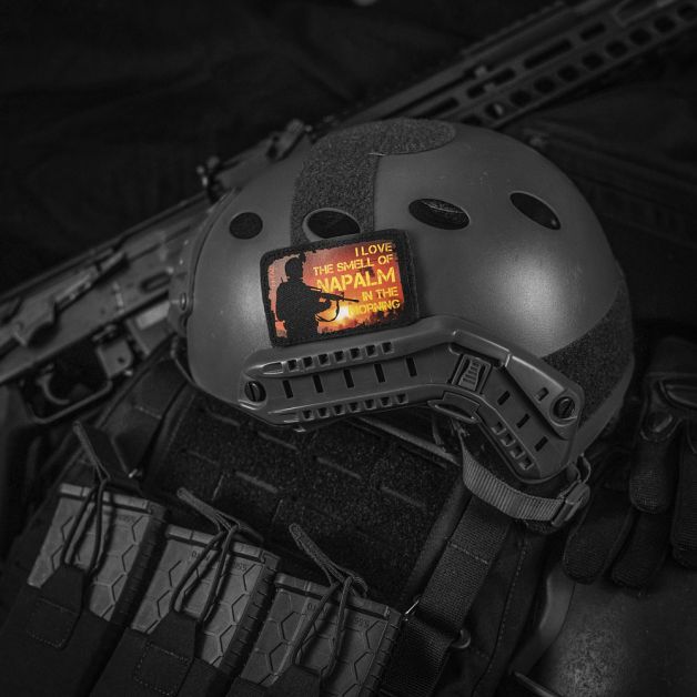 M-Tac нашивка Smell of Napalm Black