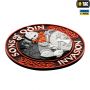 M-Tac нашивка Sons of Odin 3D ПВХ черный/красный