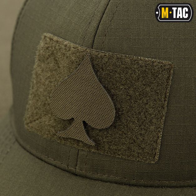 M-Tac нашивка Spades Laser Cut Ranger Green