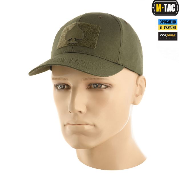 M-Tac нашивка Spades Laser Cut Ranger Green