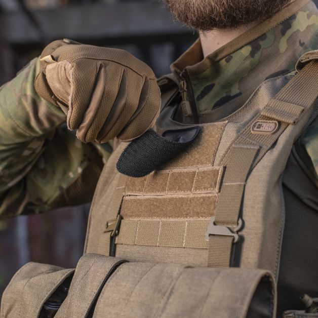 M-Tac нашивка Spartan Helmet Coyote/Black