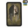 M-Tac нашивка Spartan Helmet Ranger Green/Black