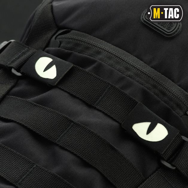 M-Tac нашивка Tiger eyes (пара) Black