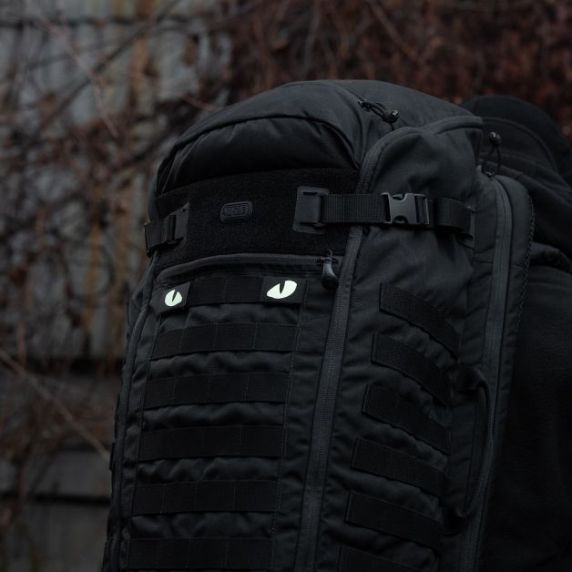 M-Tac нашивка Tiger eyes (пара) Black