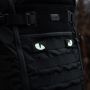 M-Tac нашивка Tiger eyes (пара) Black