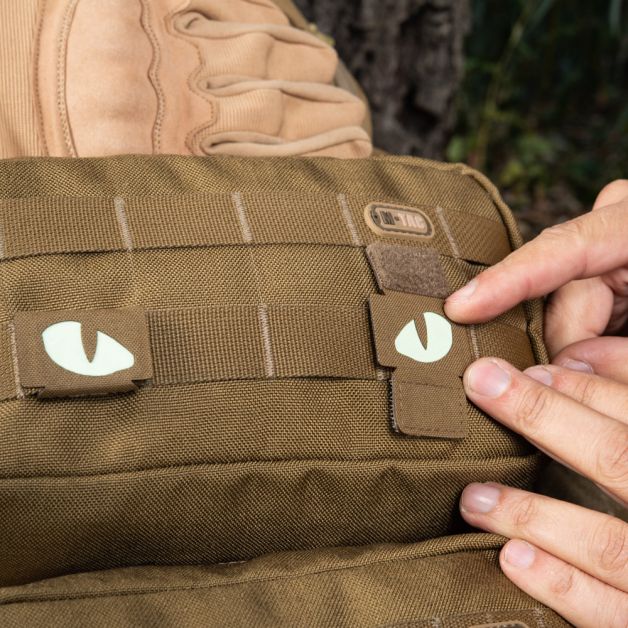 M-Tac нашивка Tiger eyes (пара) Coyote