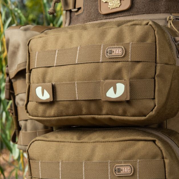 M-Tac нашивка Tiger eyes (пара) Coyote