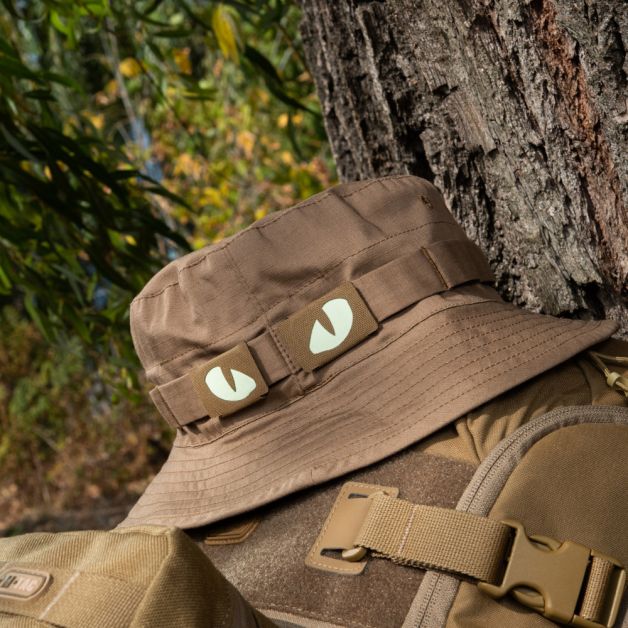 M-Tac нашивка Tiger eyes (пара) Coyote