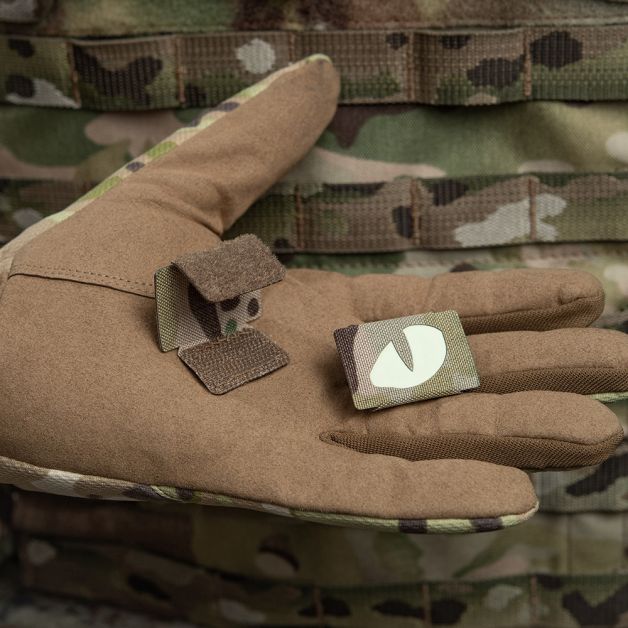 M-Tac нашивка Tiger Eyes Laser Cut (пара) Multicam