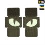 M-Tac нашивка Tiger eyes (пара) Ranger Green