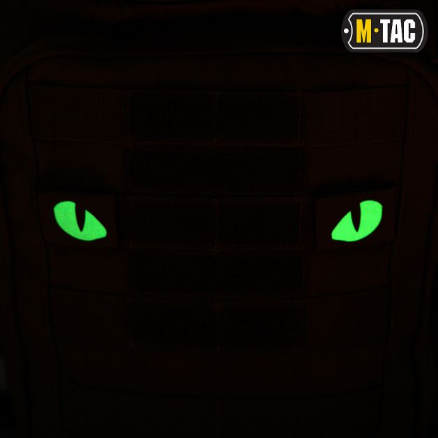 M-Tac нашивка Tiger eyes (пара) Ranger Green