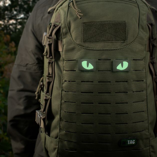 M-Tac нашивка Tiger eyes (пара) Ranger Green