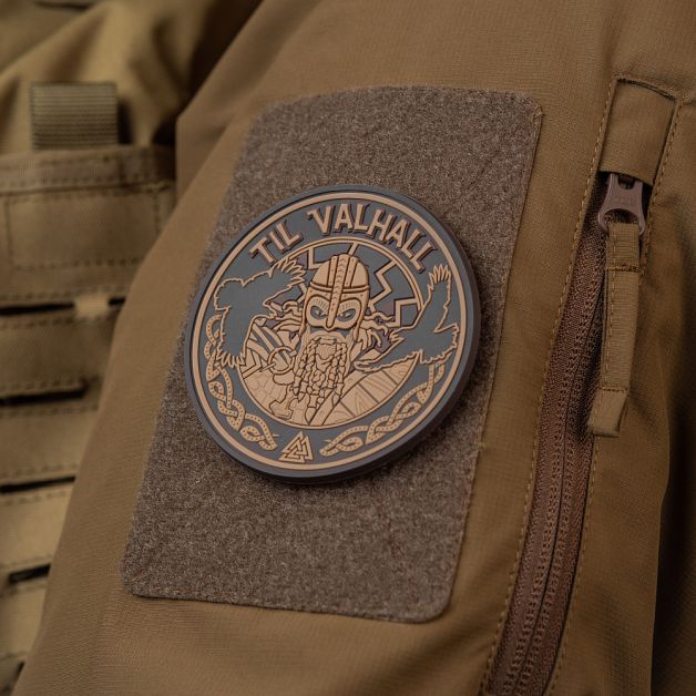 M-Tac нашивка Til Valhall ПВХ койот