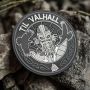 M-Tac нашивка Til Valhall ПВХ сіро-чорна