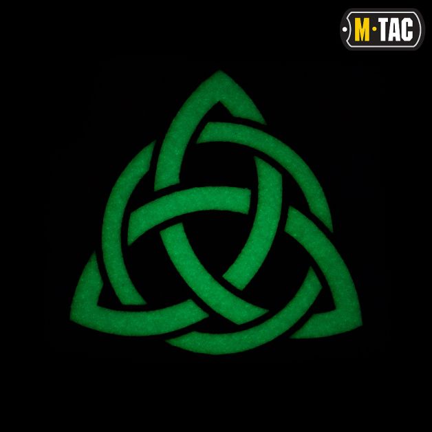 M-Tac нашивка Трикветр Laser Cut Ranger Green/світлонакопичувач