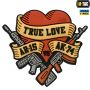 M-Tac нашивка True Love ПВХ 