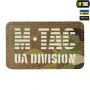 M-Tac нашивка UA Division Laser Cut Multicam/світлонакопичувач