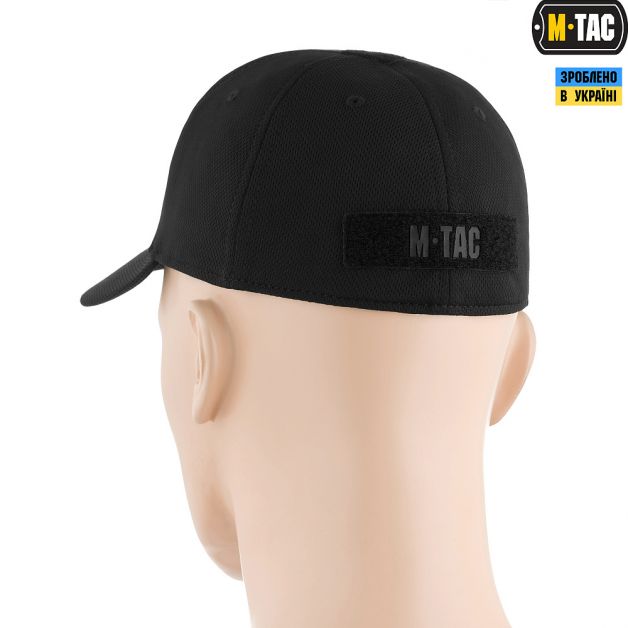 M-Tac бейсболка тактична Flex Black