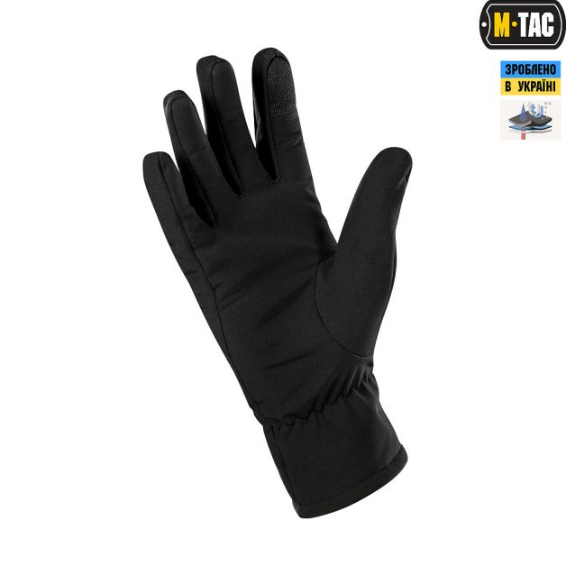 M-Tac перчатки Winter Soft Shell Black