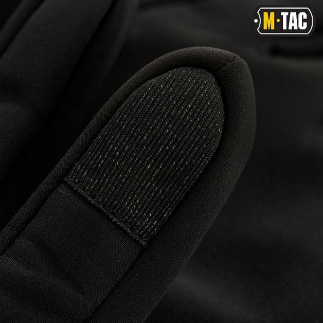M-Tac перчатки Winter Soft Shell Black