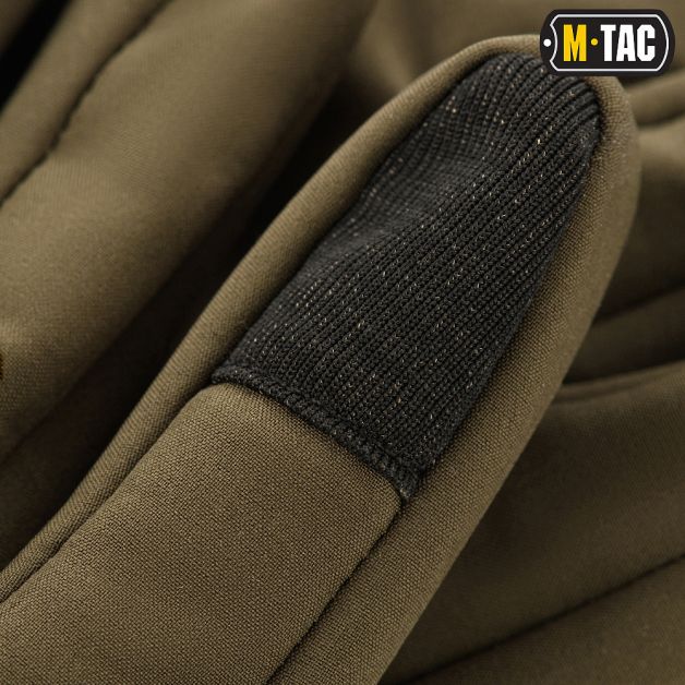 M-Tac перчатки Winter Soft Shell Olive