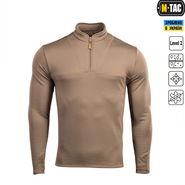 M-Tac терморубашка флис Delta Level 2 Coyote Brown