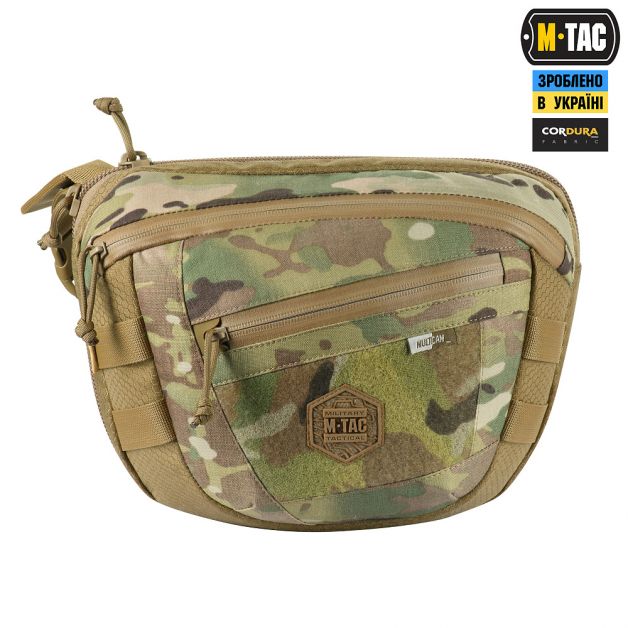 M-Tac сумка Sphaera Hex Hardsling Bag Large с липучкой Elite Multicam/Coyote