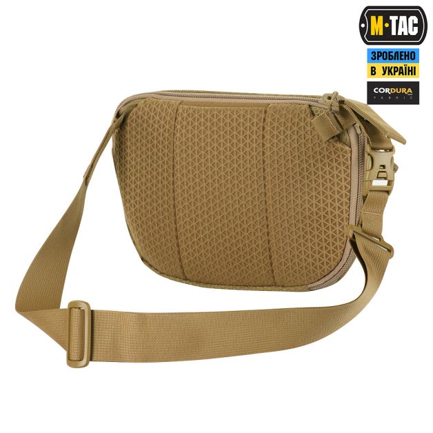 M-Tac сумка Sphaera Hex Hardsling Bag Large с липучкой Elite Multicam/Coyote