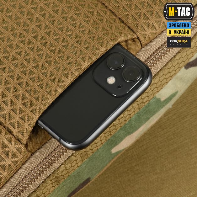 M-Tac сумка Sphaera Hex Hardsling Bag Large с липучкой Elite Multicam/Coyote