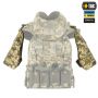 M-Tac плечевая защита с баллистическими пакетами 1 класс для Cuirass QRS MM14