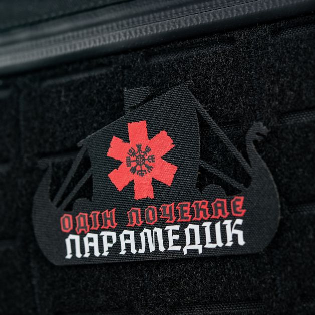 M-Tac нашивка Viking Evac UA Black