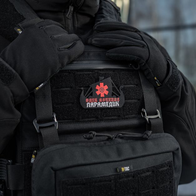 M-Tac нашивка Viking Evac UA Black