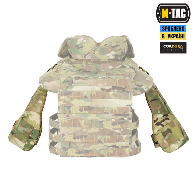 M-Tac плечевая защита с баллистическими пакетами 1 класс для Cuirass QRS Multicam