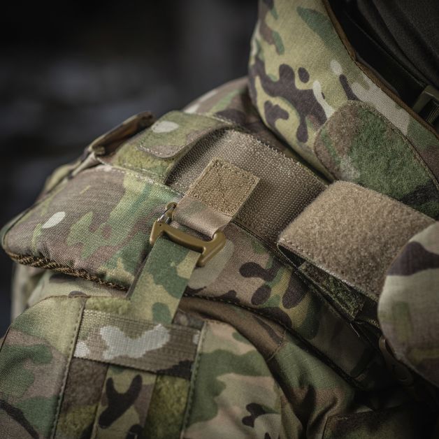 M-Tac плечевая защита с баллистическими пакетами 1 класс для Cuirass QRS Multicam