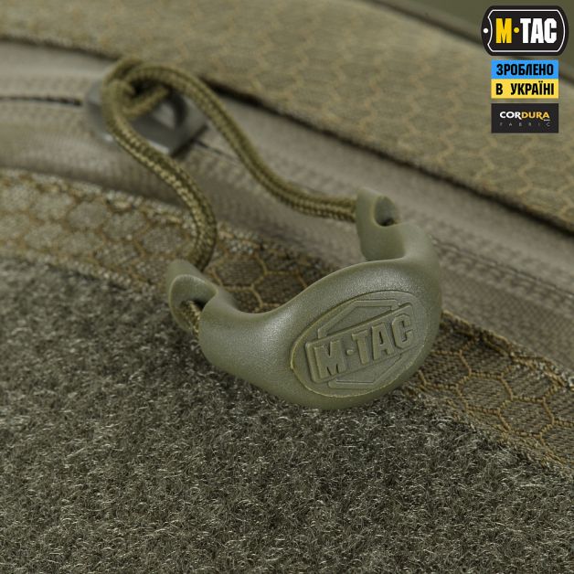 M-Tac сумка Sling Pistol Bag Elite Hex з липучкою Ranger Green