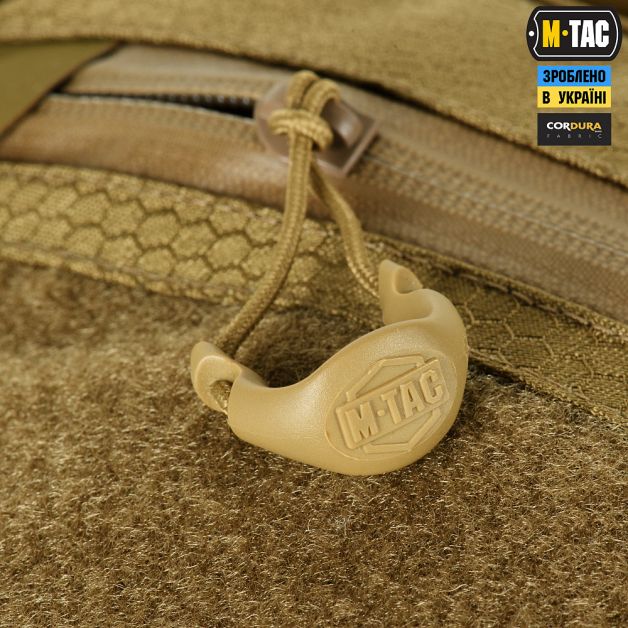 M-Tac сумка Sling Pistol Bag Elite Hex с липучкой Coyote