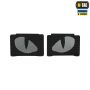 M-Tac нашивка Tiger Eyes Laser Cut (пара) Reflective Black