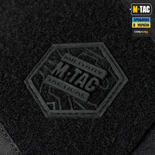 M-Tac сумка Sling Pistol Bag Elite Hex с липучкой Multicam Black/Black