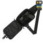 M-Tac сумка Sling Pistol Bag Elite Hex с липучкой Black