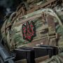M-Tac нашивка Тризуб калина (вишивка) Black