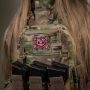 M-Tac нашивка KITTY (вишивка) Pink/Coyote