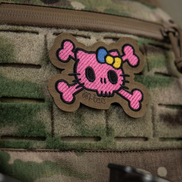 M-Tac нашивка KITTY (вишивка) Pink/Coyote