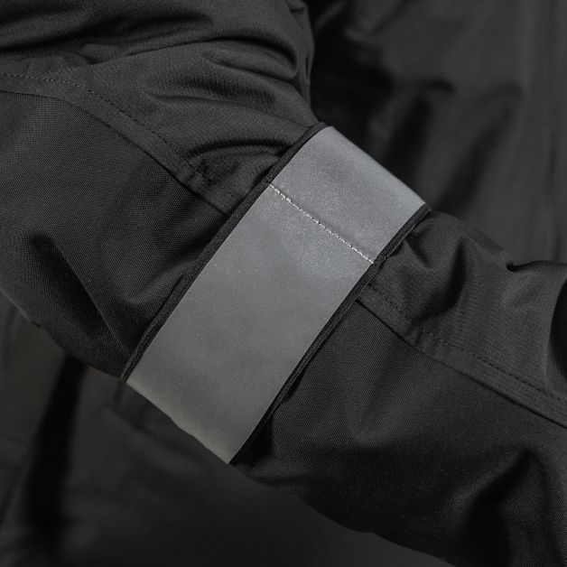 M-Tac Повязка на руку светоотражающая на резинке Large Black
